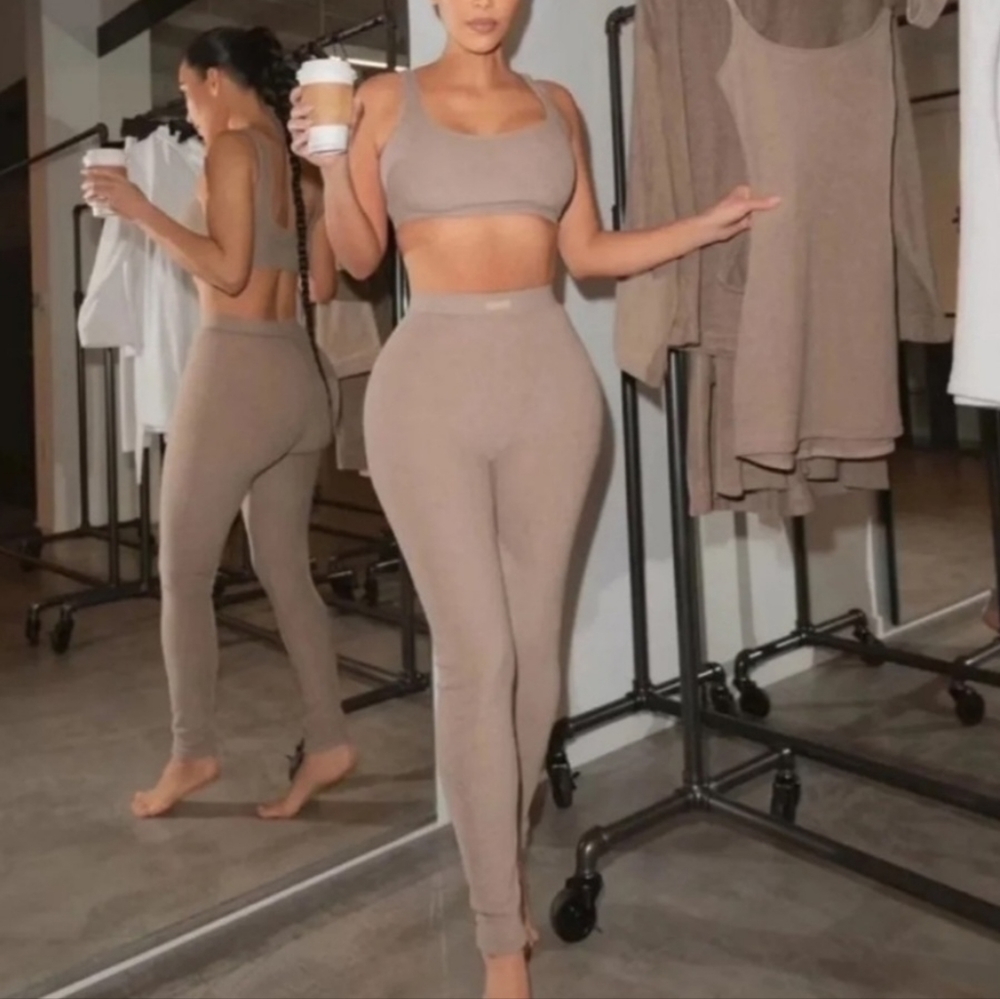 Skims Terry Legging Desert New